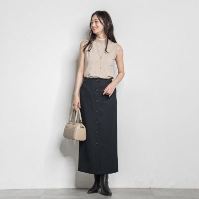 ノースリーブハイネックニット ≪手洗い可能≫ | LAUTREAMONT (Women