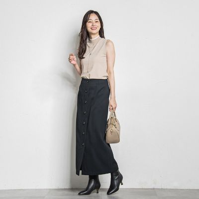 ノースリーブハイネックニット ≪手洗い可能≫ | LAUTREAMONT (Women