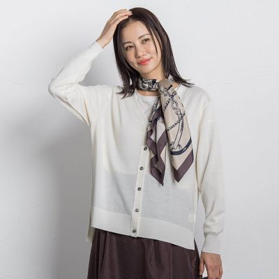 ＜LAUTREAMONT (Women)＞【ＷＥＢ限定】ウォッシャブルウールカーディガン≪洗える≫
