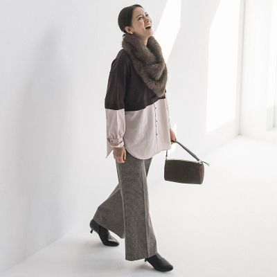 WEB限定】シャツドッキングニット≪洗える≫ | LAUTREAMONT (Women