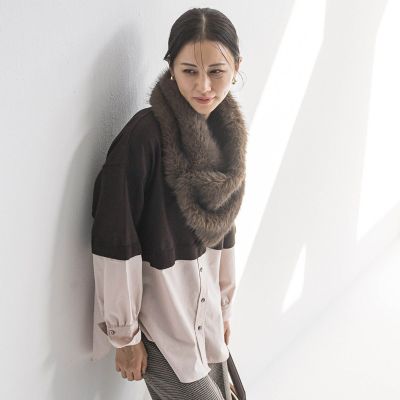WEB限定】シャツドッキングニット≪洗える≫ | LAUTREAMONT (Women 
