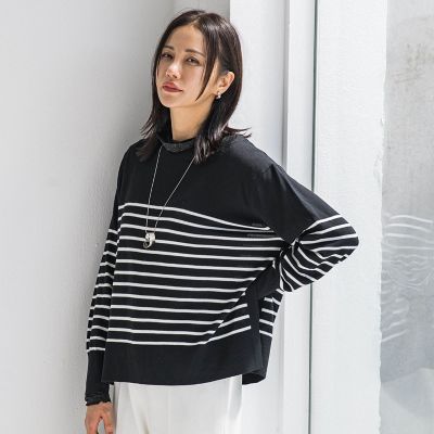 LAUTREAMONT (Women)/ロートレアモン ANGELINAリブスリーブニット&#8810;WEB限定11号/洗える&#8811; 24ブラック系その他 トップス【三越伊勢丹/公式】