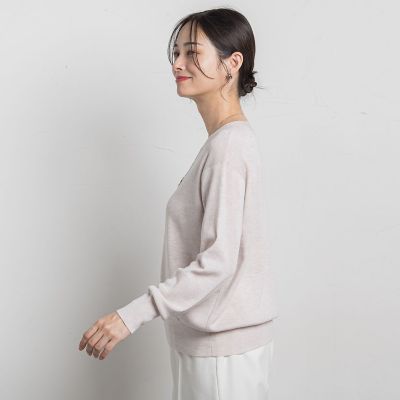 Brisbane Vネックニットプルオーバー≪WEB限定カラーあり