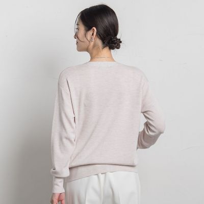 Brisbane Vネックニットプルオーバー≪WEB限定カラーあり