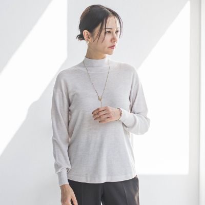 LAUTREAMONT (Women)/ロートレアモン Brisbane ハイネックロングプルオーバー&#8810;11号あり&#8811; 02オフホワイト トップス【三越伊勢丹/公式】