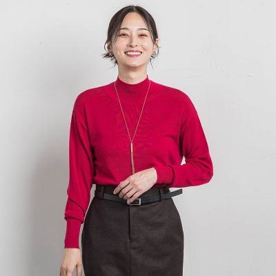 LAUTREAMONT (Women)/ロートレアモン Brisbane ハイネックロングプルオーバー&#8810;11号あり&#8811; 06ピンク トップス【三越伊勢丹/公式】