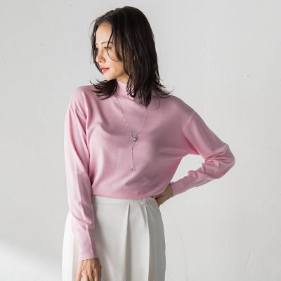 ＜LAUTREAMONT (Women)＞Ｂｒｉｓｂａｎｅ　ハイネックロングプルオーバー≪１１号あり≫