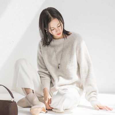 ＜LAUTREAMONT (Women)＞フォックスニット≪洗える≫