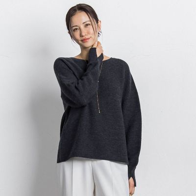 ホールガーメントガーターニット≪WEB限定11号／洗える