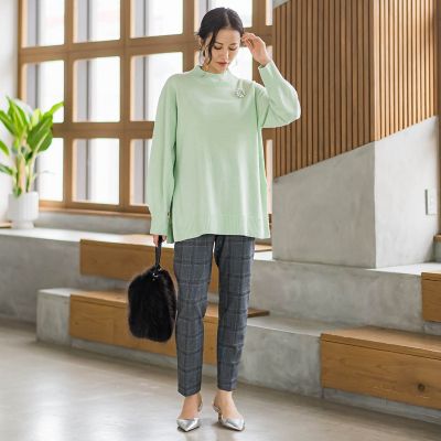 ＜LAUTREAMONT (Women)＞ファインメリノウールチュニックニット≪洗える≫