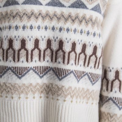 ノルディック柄ニット≪洗える≫ | LAUTREAMONT (Women)/ロート