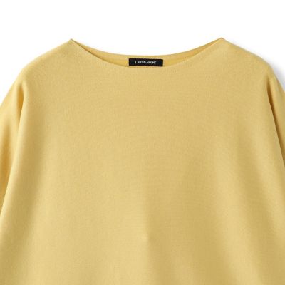 【新品】エッセンロートレアモン  デストロイニット #キャメル WEB限定】エレカットドルマンニット | LAUTREAMONT (Women)/ロート