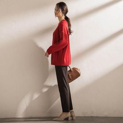 WEB限定】ケーブル柄編みニット≪洗える≫ | LAUTREAMONT (Women
