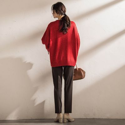 WEB限定】ケーブル柄編みニット≪洗える≫ | LAUTREAMONT (Women