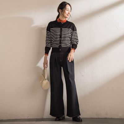 WEB限定】クルーネックカーディガン≪11号あり／洗える