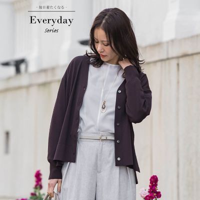 ＵＶカットＶネックカーディガン≪ＷＥＢ限定１１号あり≫