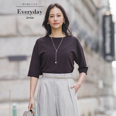 肘まで隠れるＵＶクルーネックニット≪ＷＥＢ限定サイズ１１号／ＷＥＢ限定カラーあり／洗える≫