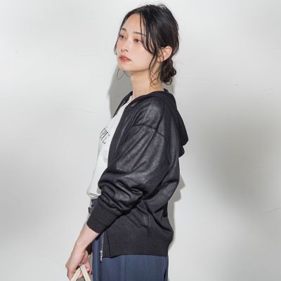 ＜LAUTREAMONT (Women)＞レヴィータシアーニットパーカー