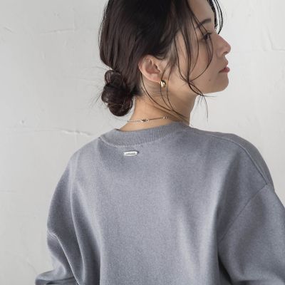 ＜LAUTREAMONT (Women)＞【ＷＥＢ限定】お肌にやさしいファスナーニット≪手洗い≫