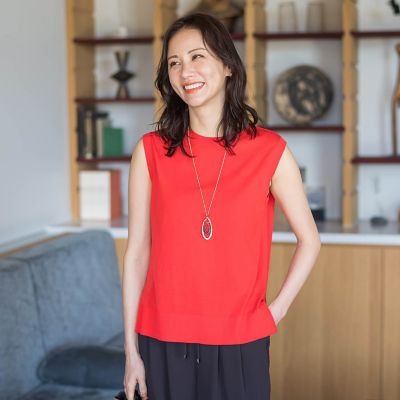 ＜LAUTREAMONT (Women)＞配色パイピングプルオーバー