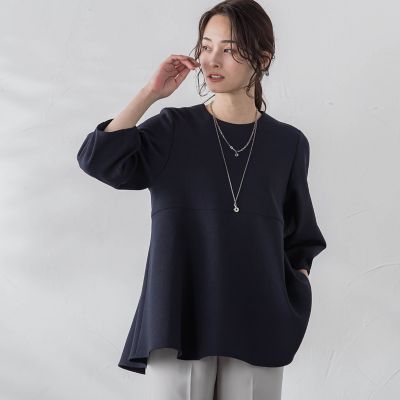 ロートレアモン　チュニック　定価14,300円 ロートレアモン LAUTREAMONT ボタニカルダイチュニックブラウス