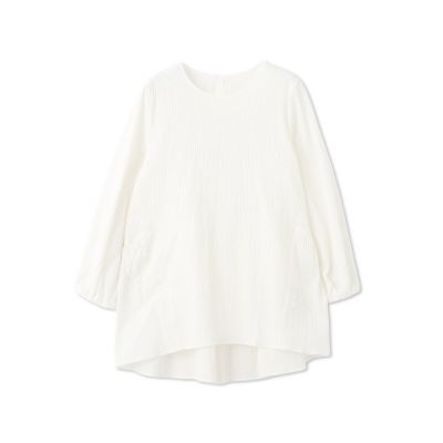 バックティアードブラウス≪洗濯機で洗える≫