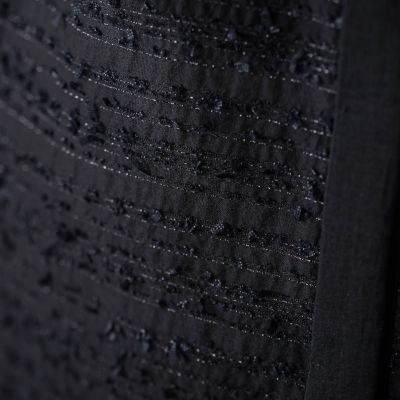 シアーツイード配色ブラウス≪洗濯機で洗える≫