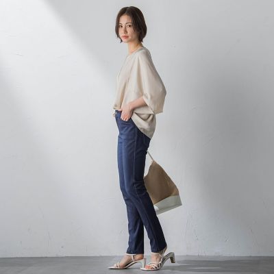 【ＷＥＢ限定】ドレープサテンブラウス≪洗濯機で洗える≫