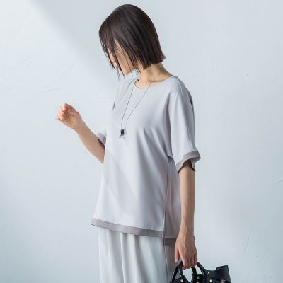 ＳＰＦひんやり多機能ブラウス≪ＵＶ／冷感／洗濯機で洗える≫