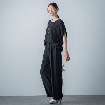 ＳＰＦストレッチジョーゼットブラウス≪洗濯機で洗える≫