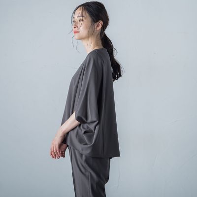 吸水速乾リラクシーブラウス≪ＵＶ／洗濯機で洗える≫
