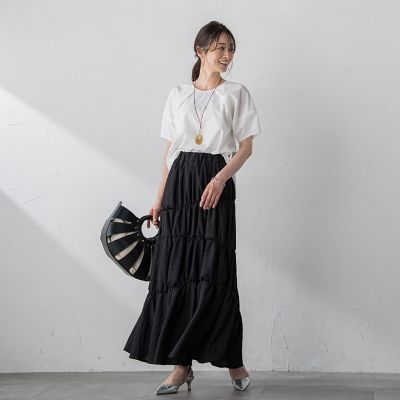 【ＷＥＢ＆一部店舗限定】ランタンスリーブブラウス≪洗濯機で洗える≫
