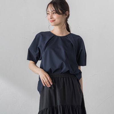 【ＷＥＢ＆一部店舗限定】ランタンスリーブブラウス≪洗濯機で洗える≫