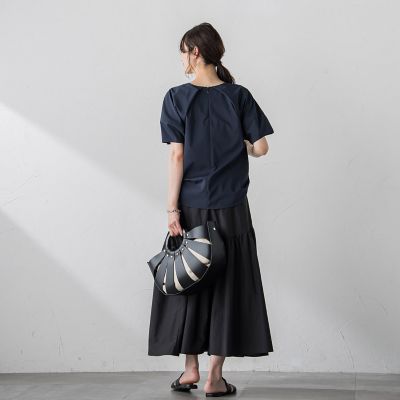 【ＷＥＢ＆一部店舗限定】ランタンスリーブブラウス≪洗濯機で洗える≫