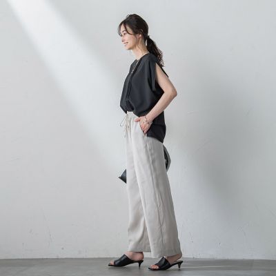【ＷＥＢ限定】ピンタックドルマンブラウス≪洗濯機で洗える≫
