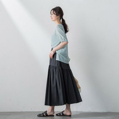 【ＷＥＢ限定】ふわ軽楊柳ブラウス≪防しわ／インナーセット／洗濯機で洗える≫