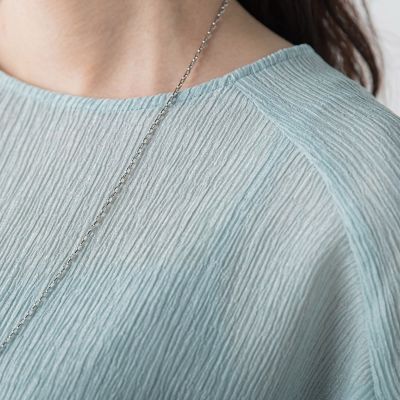 【ＷＥＢ限定】ふわ軽楊柳ブラウス≪防しわ／インナーセット／洗濯機で洗える≫