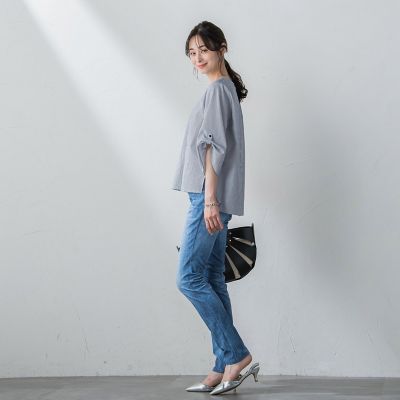 【ＷＥＢ限定】クールマックスサッカーブラウス≪洗濯機で洗える／通気性／吸水速乾≫