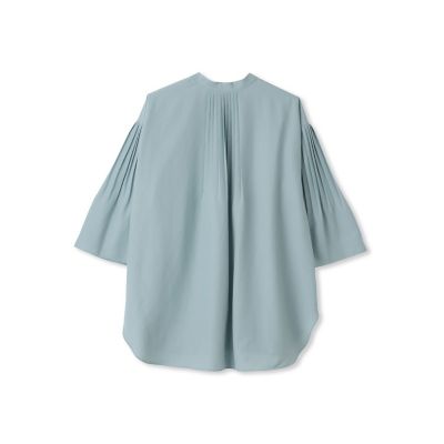 シアープリーツチュニックブラウス≪洗濯機で洗える≫