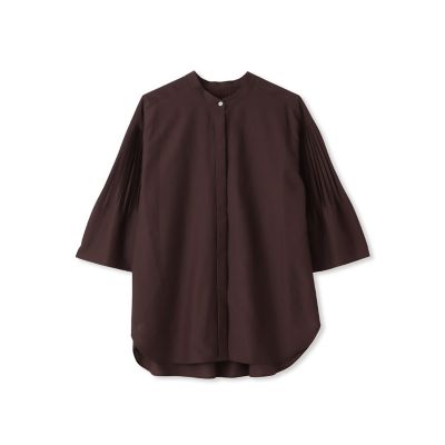 シアープリーツチュニックブラウス≪洗濯機で洗える≫