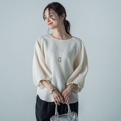 【ＷＥＢ限定】エアリージャガードブラウス≪洗濯機で洗える≫