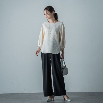 【ＷＥＢ限定】エアリージャガードブラウス≪洗濯機で洗える≫