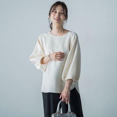 【ＷＥＢ限定】エアリージャガードブラウス≪洗濯機で洗える≫