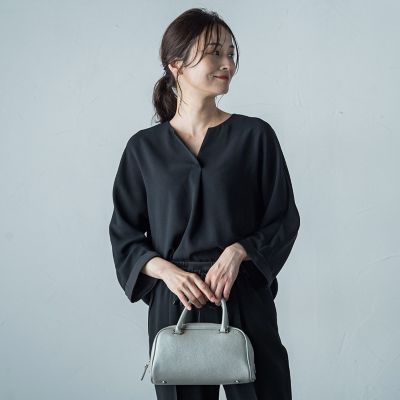 キーホールネックブラウス≪洗濯機で洗える≫ | LAUTREAMONT (Women