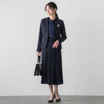 デシンシフォンブラウス≪洗濯機で洗える≫
