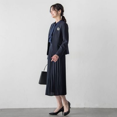 デシンシフォンブラウス≪洗濯機で洗える≫