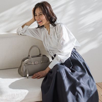 【SALE】LAUTREAMONT (Women)/ロートレアモン エアリーフリルブラウス&#8810;洗濯機で洗える&#8811; 01ホワイト トップス【三越伊勢丹/公式】