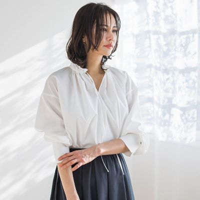 エアリーフリルブラウス≪洗濯機で洗える≫ | LAUTREAMONT