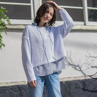 ブラウス シャツ 「洗える」エアリーフリル ブラウス レディース LAUTREAMONT ブラウス シャツ エアリーフリルブラウス「洗濯機で
