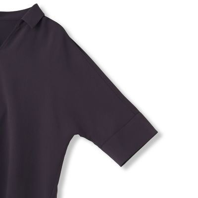 【一部店舗限定販売】キレイ×リラックス　スキッパーブラウス≪洗濯機で洗える≫